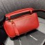 Saint Laurent Lou Belt Bag In Red Matelasse Leather