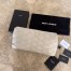 Saint Laurent Sade Puffer Envelope Clutch In White Lambskin