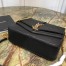 Saint Laurent Medium Sulpice Bag In Black Matelasse Leather