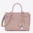 Saint Laurent Baby Sac de Jour Souple Bag In Nude Grained Leather