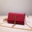 Saint Laurent Medium Kate Bag With Tassel In Red Smooth Leather