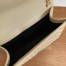 Saint Laurent Medium Envelope Bag In Beige Grained Leather
