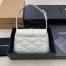 Saint Laurent Le 57 Hobo Bag in White Quilted Lambskin