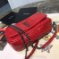Saint Laurent Small Jamie Bag In Red Patchwork Lambskin