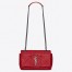 Saint Laurent Small Jamie Bag In Red Patchwork Lambskin