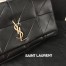 Saint Laurent Medium Jamie Patchwork Leather Black Bag