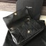 Saint Laurent Medium Jamie Patchwork Leather Black Bag