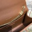 Saint Laurent Medium Kate Tassel Bag In Brown Suede And Studs