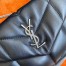 Saint Laurent Puffer Toy Bag In Noir Lambskin