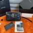 Saint Laurent Loulou Small Bag In Noir Matelasse Leather