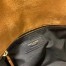 Saint Laurent Loulou Puffer Small Bag In Brown Suede Leather