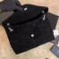 Saint Laurent Loulou Puffer Medium Bag In Black Suede
