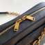 Saint Laurent Le Maillon Small Chain Bag In Black Lambskin