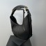 Saint Laurent Mombasa Small Hobo Bag in Black Leather