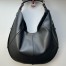 Saint Laurent Mombasa Large Hobo Bag in Black Leather