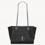 Saint Laurent Niki Small Shopping Bag in Noir Vintage Calfskin