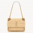 Saint Laurent Niki Medium Bag in Natural Raffia