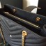 Saint Laurent Monogram Tote Bag In Black Grained Leather