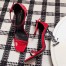 Saint Laurent Opyum 110 Sandals In Red Patent Leather