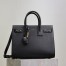 Saint Laurent Supple Sac De Jour Small Bag in Black Grained Leather