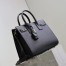 Saint Laurent Supple Sac De Jour Small Bag in Black Grained Leather