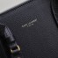 Saint Laurent Supple Sac De Jour Small Bag in Black Grained Leather
