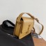 Saint Laurent Solferino Small Bag In Brown Calfskin