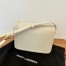 Saint Laurent Solferino Small Bag In White Calfskin