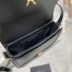 Saint Laurent Solferino Medium Bag In Black Calfskin
