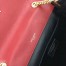 Saint Laurent Large Vicky Bag In Red Patent Leather