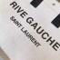 Saint Laurent Rive Gauche Tote Bag With Black Handle