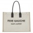 Saint Laurent Rive Gauche Tote Bag With Black Handle
