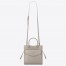 Saint Laurent Small Uptown Tote In Blanc Calfskin