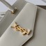 Saint Laurent Uptown Medium Tote In Blanc Calfskin