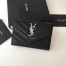 Saint Laurent Small Envelope Wallet In Noir Leather