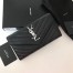 Saint Laurent Large Monogram Flap Wallet In Noir Grained Leather