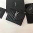 Saint Laurent Compact Tri Fold Wallet In Noir Leather